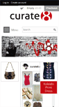 Mobile Screenshot of curate8.com